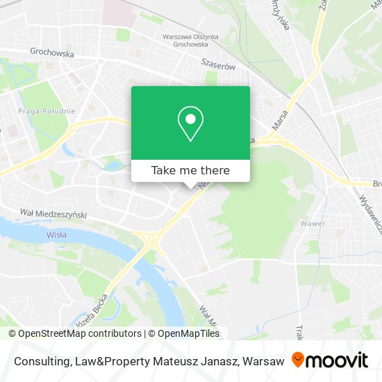 Consulting, Law&Property Mateusz Janasz map