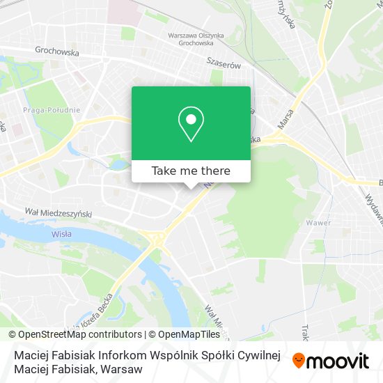 Maciej Fabisiak Inforkom Wspólnik Spółki Cywilnej Maciej Fabisiak map