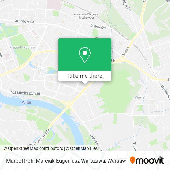 Marpol Pph. Marciak Eugeniusz Warszawa map