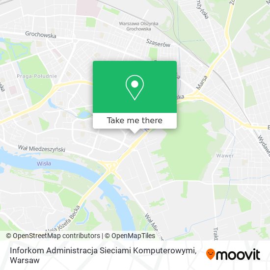 Inforkom Administracja Sieciami Komputerowymi map