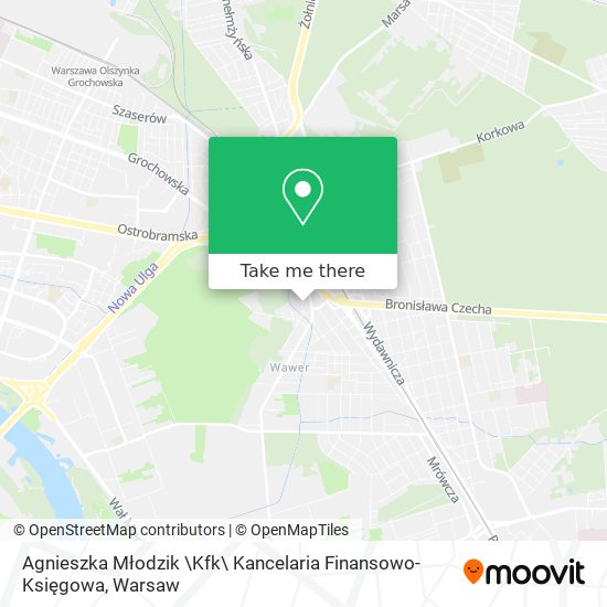 Agnieszka Młodzik \Kfk\ Kancelaria Finansowo-Księgowa map