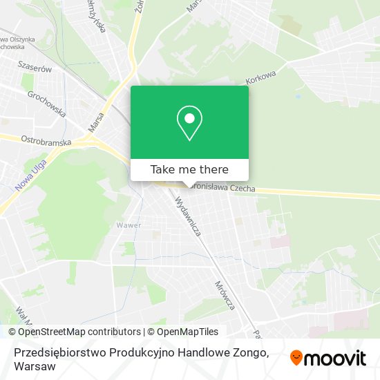 Przedsiębiorstwo Produkcyjno Handlowe Zongo map