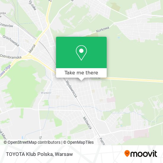 TOYOTA Klub Polska map