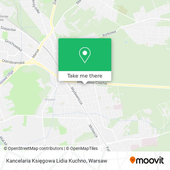 Kancelaria Księgowa Lidia Kuchno map