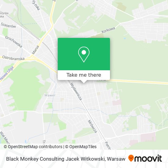 Black Monkey Consulting Jacek Witkowski map