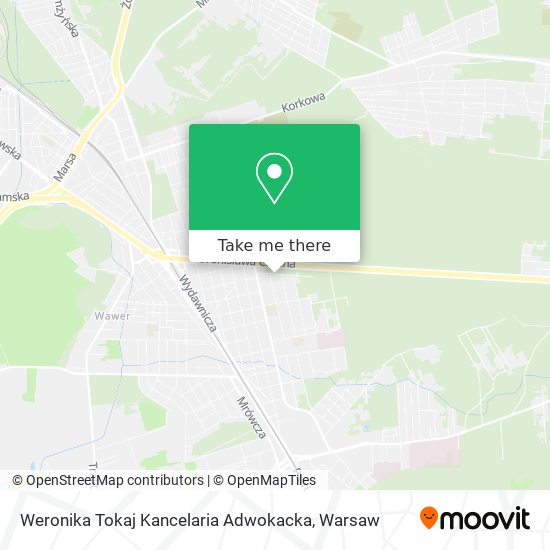 Weronika Tokaj Kancelaria Adwokacka map