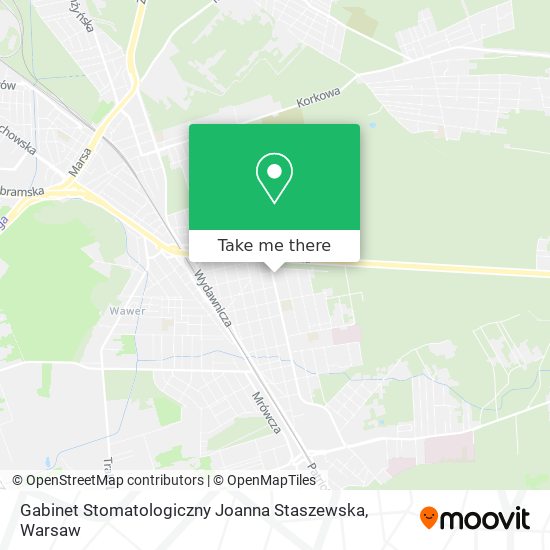 Карта Gabinet Stomatologiczny Joanna Staszewska