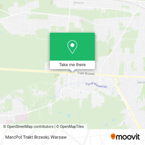 MarcPol Trakt Brzeski map