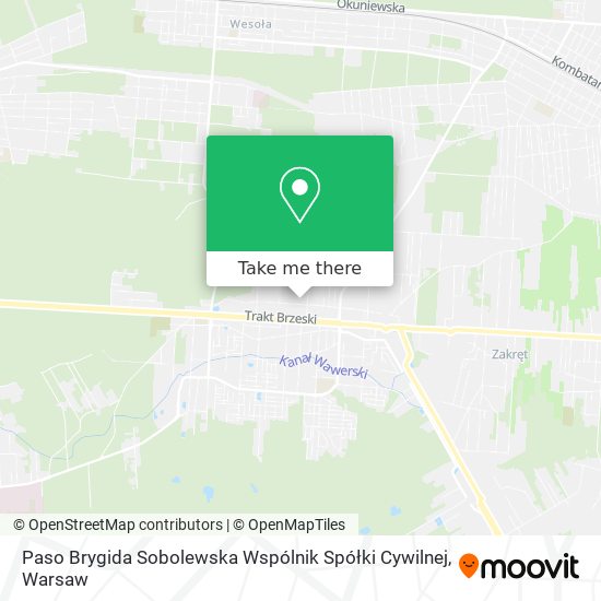 Paso Brygida Sobolewska Wspólnik Spółki Cywilnej map