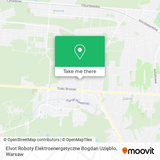 Elvot Roboty Elektroenergetyczne Bogdan Uziębło map