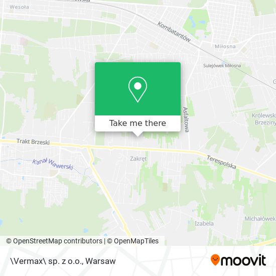 \Vermax\ sp. z o.o. map