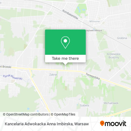 Kancelaria Adwokacka Anna Imbirska map