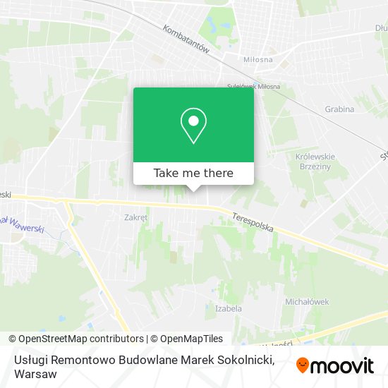 Usługi Remontowo Budowlane Marek Sokolnicki map