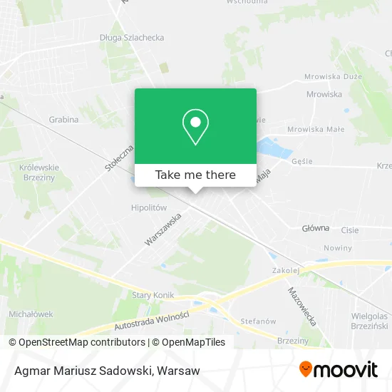 Agmar Mariusz Sadowski map