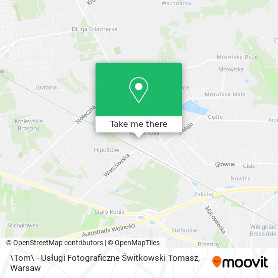 \Tom\ - Usługi Fotograficzne Świtkowski Tomasz map