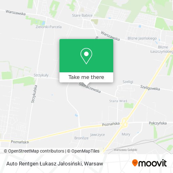 Auto Rentgen Łukasz Jałosiński map