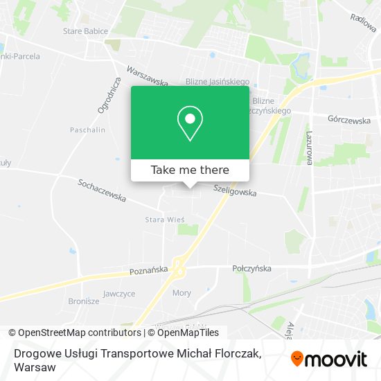 Drogowe Usługi Transportowe Michał Florczak map