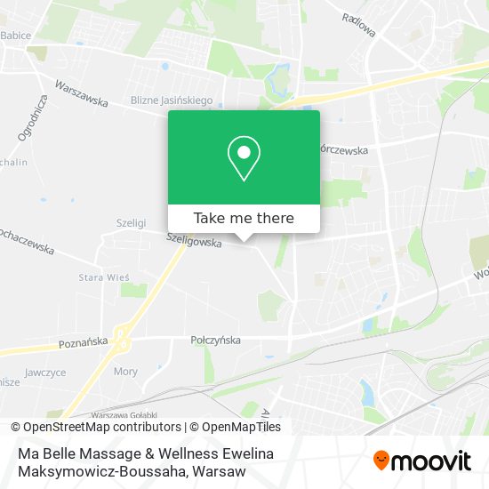 Ma Belle Massage & Wellness Ewelina Maksymowicz-Boussaha map