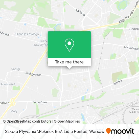 Szkoła Pływania \Rekinek Bis\ Lidia Pentoś map