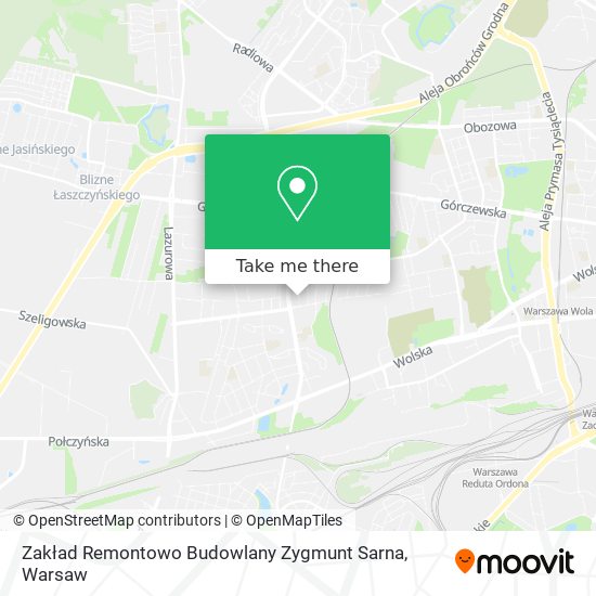 Zakład Remontowo Budowlany Zygmunt Sarna map