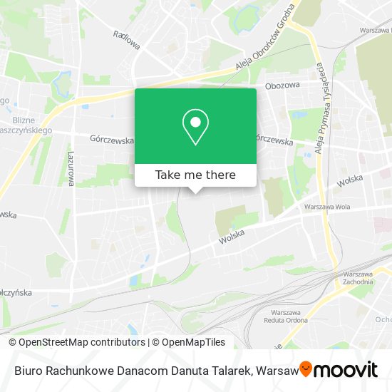 Biuro Rachunkowe Danacom Danuta Talarek map