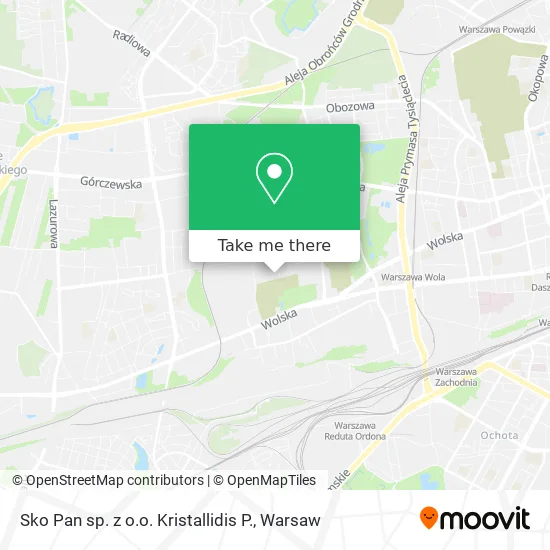 Карта Sko Pan sp. z o.o. Kristallidis P.