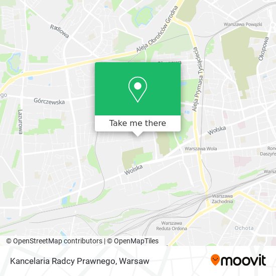 Kancelaria Radcy Prawnego map