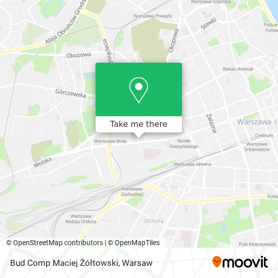 Bud Comp Maciej Żółtowski map