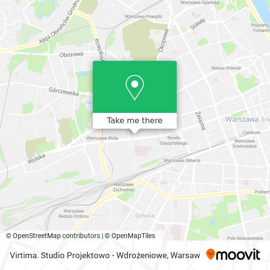 Virtima. Studio Projektowo - Wdrożeniowe map