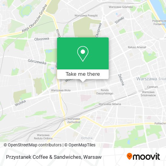 Przystanek Coffee & Sandwiches map