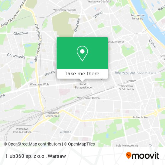 Hub360 sp. z o.o. map