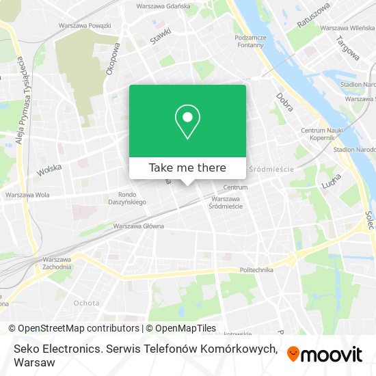 Seko Electronics. Serwis Telefonów Komórkowych map