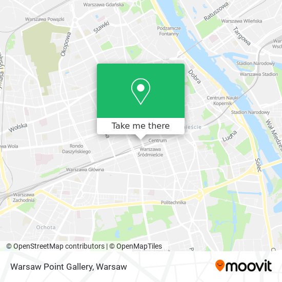 Warsaw Point Gallery map