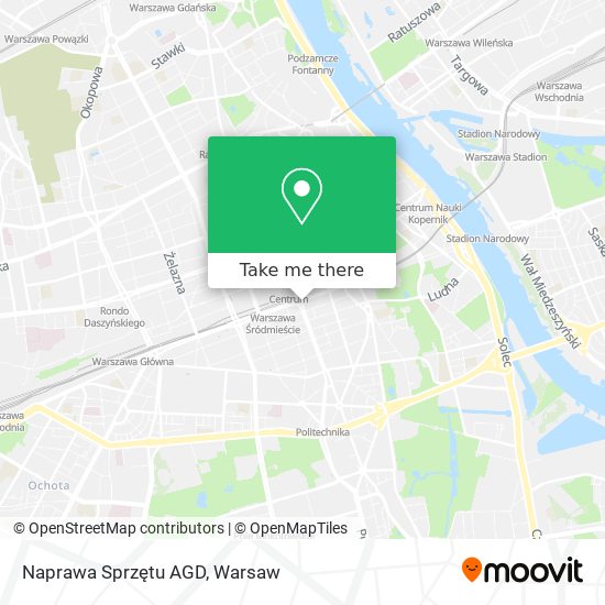 Naprawa Sprzętu AGD map