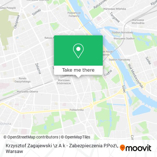 Krzysztof Zagajewski \z A k - Zabezpieczenia P.Poż\ map