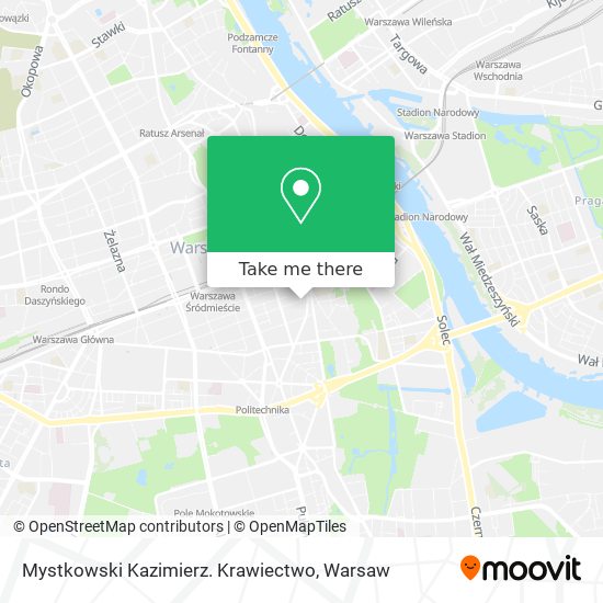 Mystkowski Kazimierz. Krawiectwo map