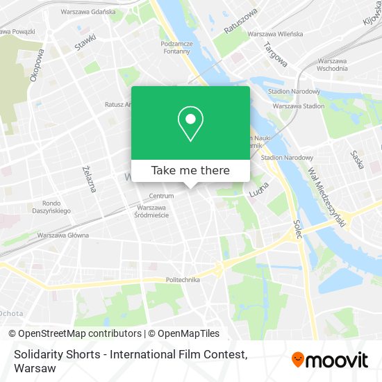 Solidarity Shorts - International Film Contest map