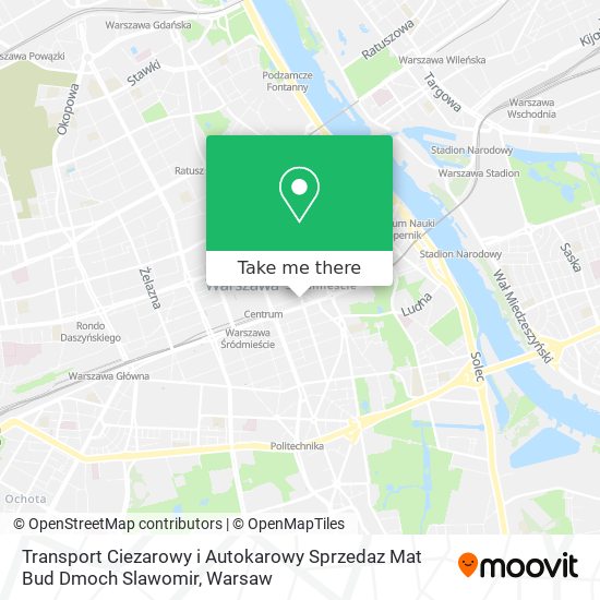 Transport Ciezarowy i Autokarowy Sprzedaz Mat Bud Dmoch Slawomir map