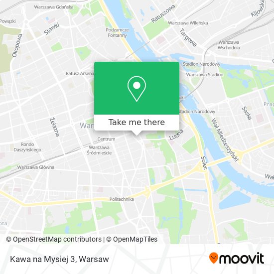 Kawa na Mysiej 3 map