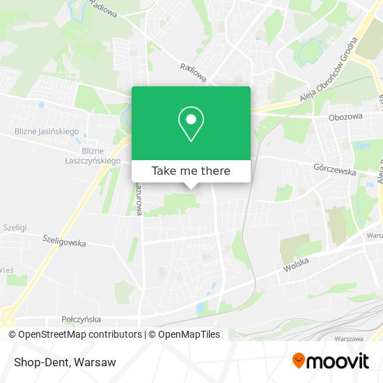 Shop-Dent map