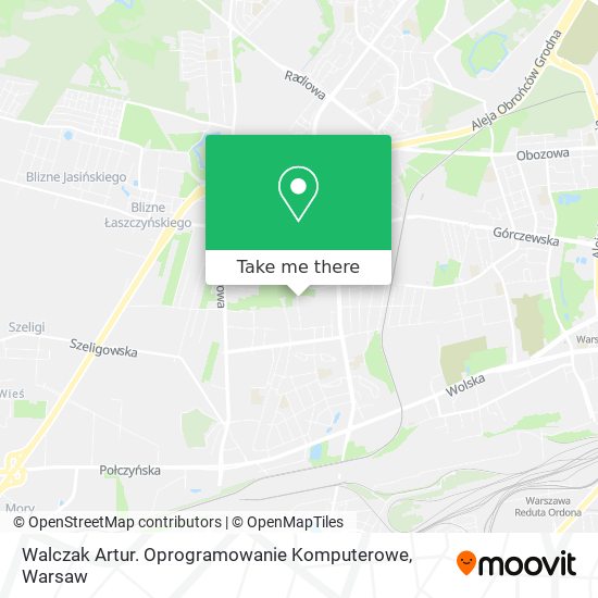 Walczak Artur. Oprogramowanie Komputerowe map