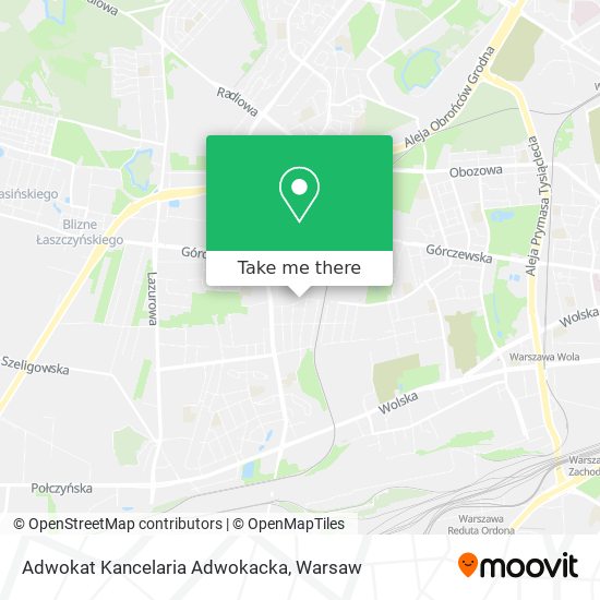 Карта Adwokat Kancelaria Adwokacka