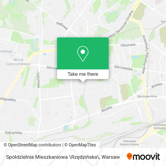 Spółdzielnia Mieszkaniowa \Rzędzińska\ map