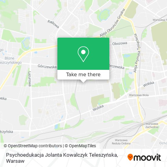 Psychoedukacja Jolanta Kowalczyk Teleszyńska map