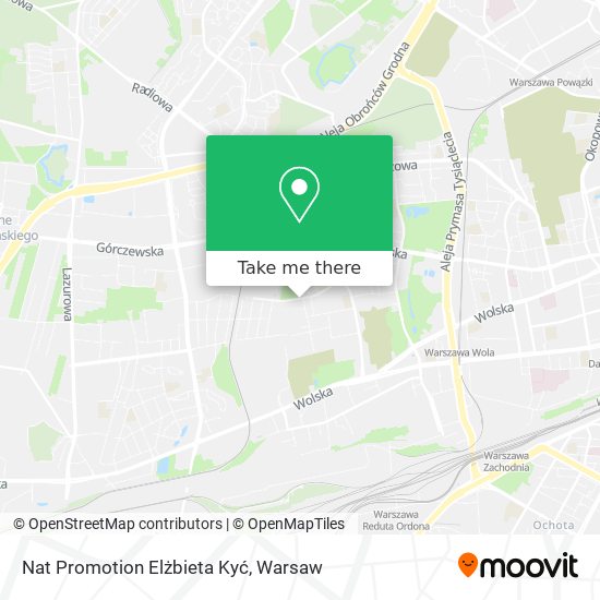 Nat Promotion Elżbieta Kyć map