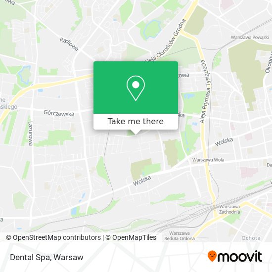 Dental Spa map