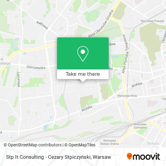 Stp It Consulting - Cezary Stpiczyński map