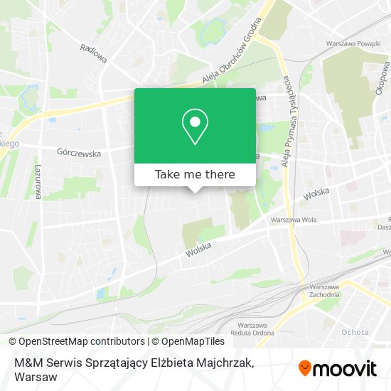 M&M Serwis Sprzątający Elżbieta Majchrzak map