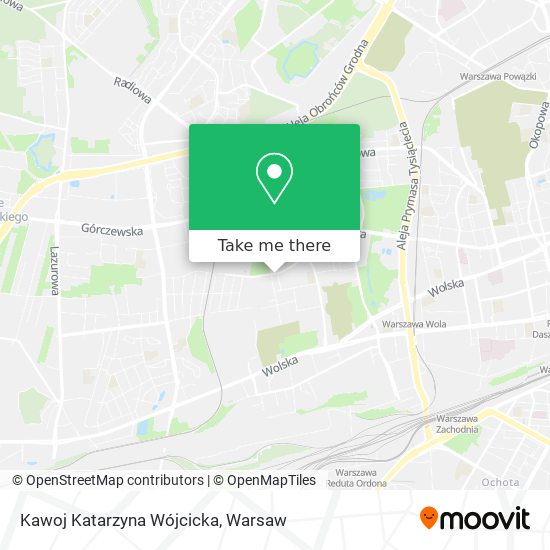 Kawoj Katarzyna Wójcicka map