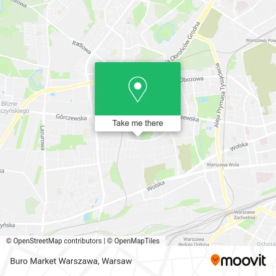 Buro Market Warszawa map